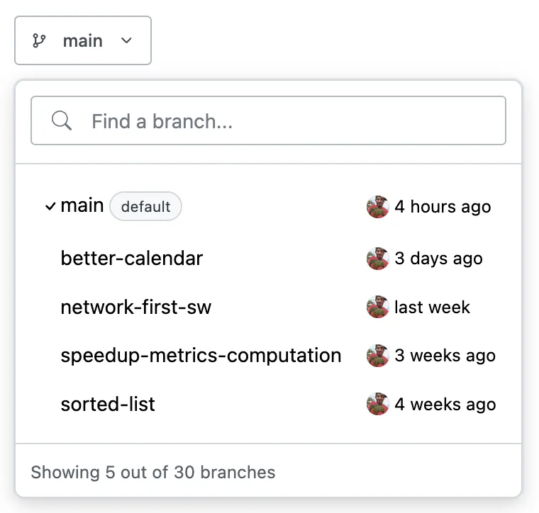 Branch Selector